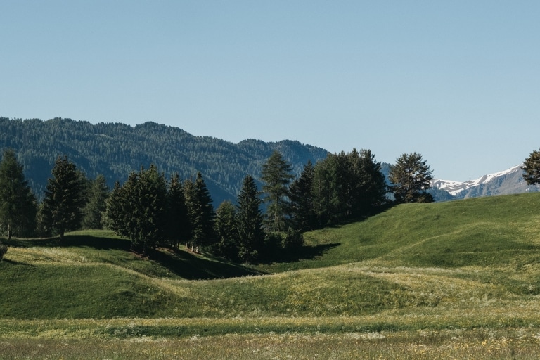 Die Berge Tirols laden zu einem Sommerurlaub ein
